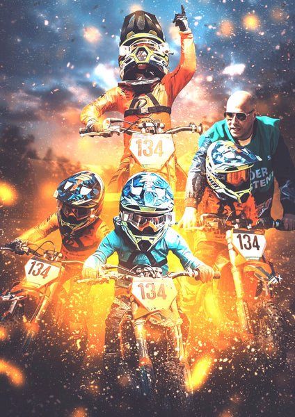 Custom Sports Poster - Digital print